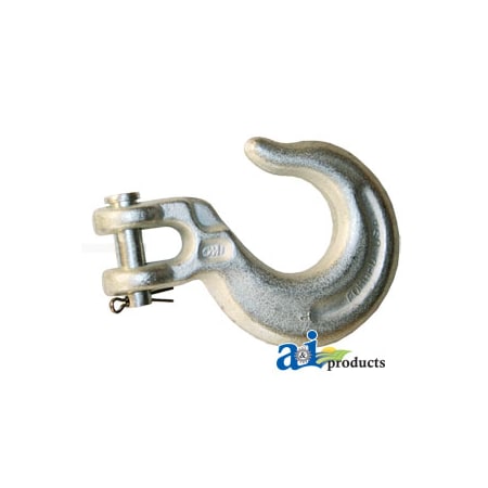 A & I Products Hook, Slip, Shackle Type 5.5" x3.7" x1.2" A-7B907